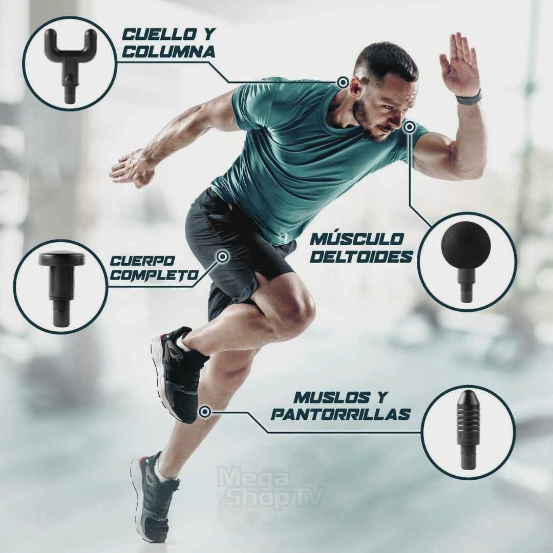 Último día de oferta ✅Masajeador PROFESIONAL INÁLAMBRICO 5 en 1 + BONO DE REGALO GRATIS