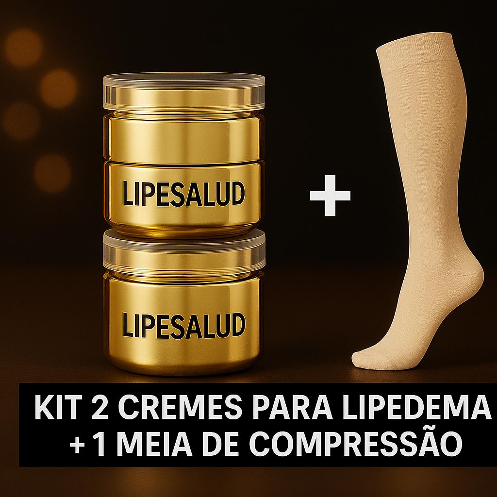 Creme LipeSalud – Tratamento LIPEDEMA